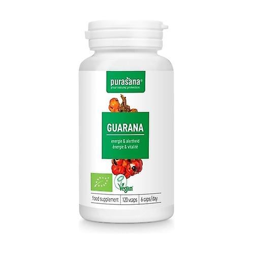 Purasana Guarana Energy Eco 120 capsules on Productcaster.