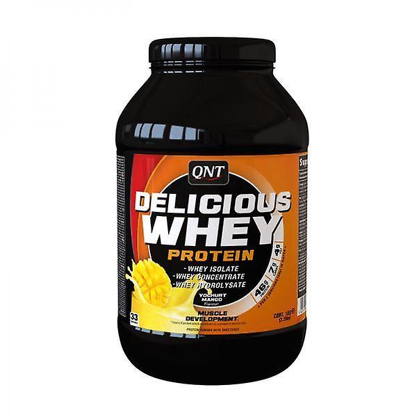 QNT Delicious Whey Protein Powder Bodybuilding Muscle Mass Growth Banana 2.2kg on Productcaster.