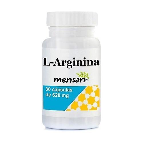 Mensan L-arginine muscle support 30 vegetable capsules of 620mg on Productcaster.