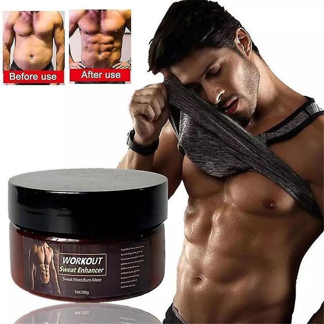 2pcsfitness Slimming Cream Abdominal Strengthening Training Sweat Enhancer Shaping Burning Fat on Productcaster.