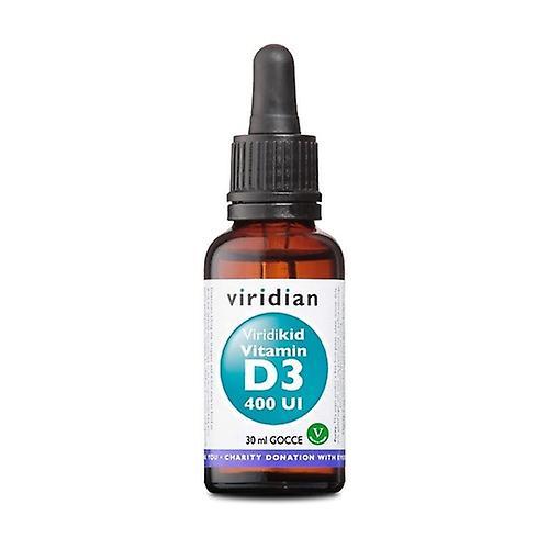 Viridian Vitamin D3 400ui 30 ml of floral elixir on Productcaster.