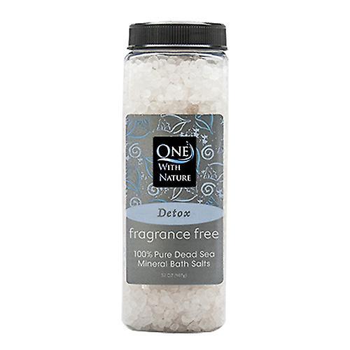 One with Nature Bath Salts, Dead Sea Minerals/Fragrance Free 32 Oz (Pack of 1) on Productcaster.