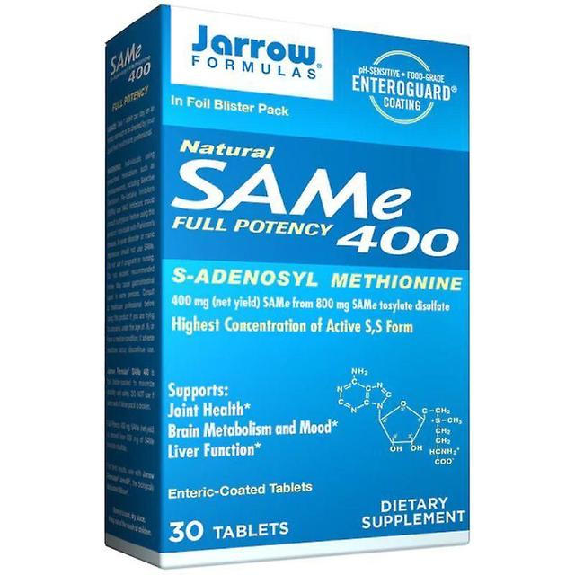 Jarrow Formulas SAMe 400 Tabs 30 on Productcaster.