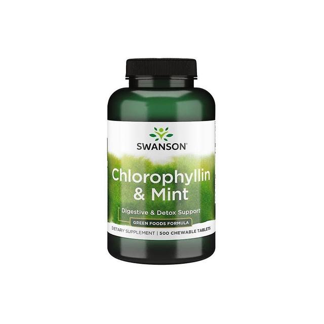 Dietary supplements Swanson Chlorophyllin , Mint (500 tablets) 7213 on Productcaster.