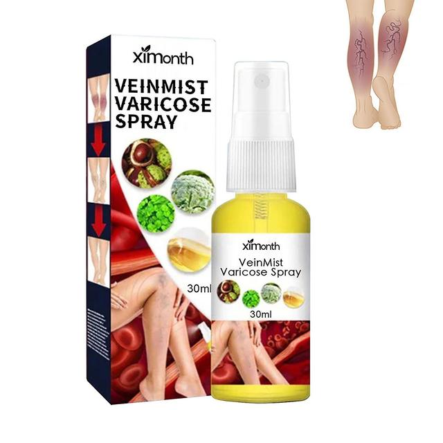 30ml Varicose Veins Soothing Spray Natural Ingredient Feet Treatment For Leg Vein Protection Treatment A on Productcaster.