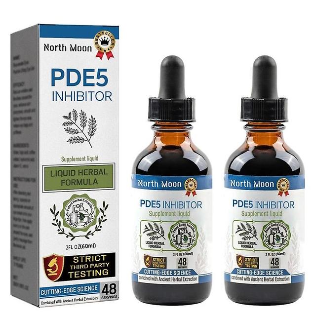 2pcs Pde5 Drops,natural Male Strengthening Drops,improving Hardness And Endurance on Productcaster.