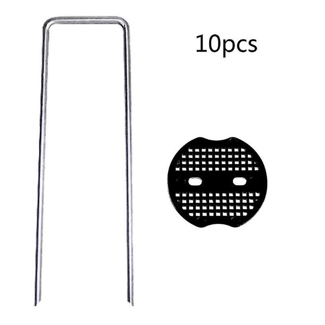 Anti-rust 15/20cm Galvanised Ground Nail for Insect/Weed Prevention on Productcaster.