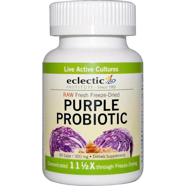 Eclectic Institute, Purple Probiotic, 300 mg, 90 Caps on Productcaster.