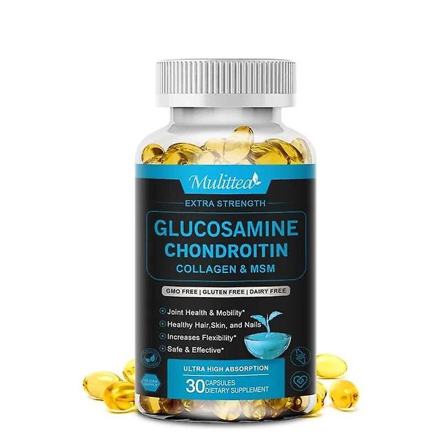 Glucosamine and Chondroitin Capsules Relief Pain Joint Helps Inflammation Response & Relieves Back and Knee DiscomfortTIB TIB . 30pcs on Productcaster.