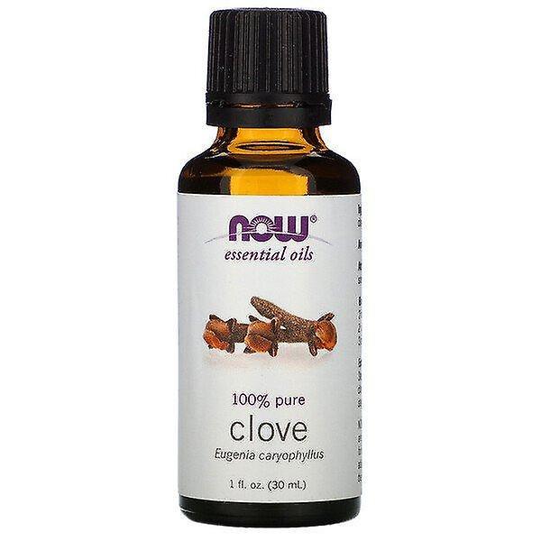 NOW Foods Nu Fødevarer, Æteriske olier, Nelliker, 1 fl oz (30 ml) on Productcaster.