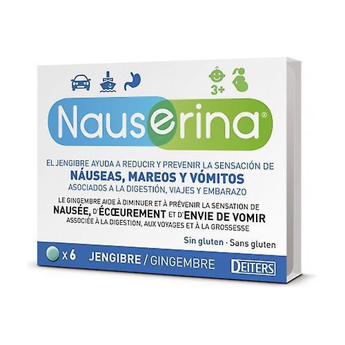 Deiters Nauserina 6 tablets on Productcaster.