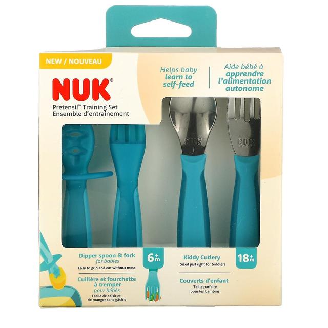 NUK, Pretensil Training Set, 6 - 18+ månader, 4 stycken set on Productcaster.