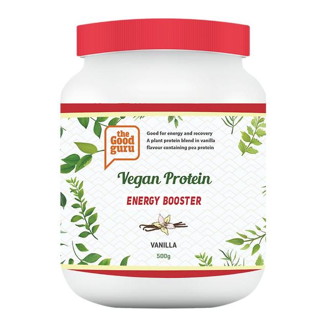 The good guru vegan protein energy booster vanilla 500g on Productcaster.