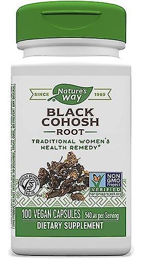 Nature's Way Black Cohosh Root Vegan Capsules on Productcaster.