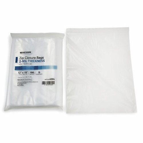 McKesson Zip Closure Bag 12 X 15 Inch Polyethylene Clear, Count of 1 (Pack of 1) on Productcaster.