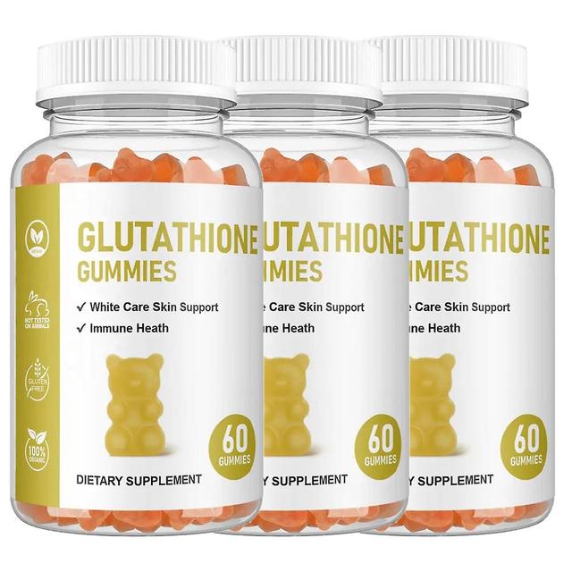 Glutatiónové gummies Kolagénové gummies Vitamín Rozjasňujúce bielenie L-glutatión Gummies Proti starnutiu 3 pcs on Productcaster.