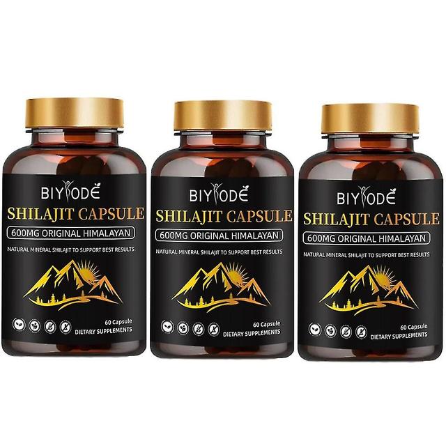 Himalayan Shilajit | 100% Pure Extract | High Quality | Vegan 180pcs 60pcs on Productcaster.