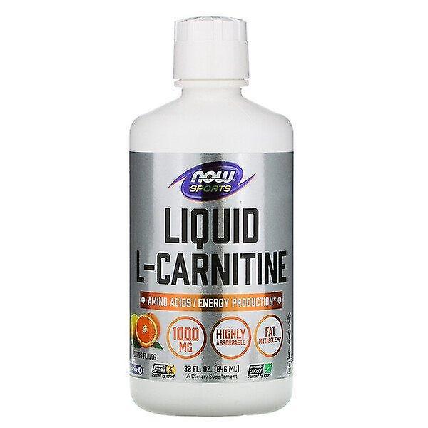 Now Foods, Deportes, L-Carnitina Líquida, Sabor Cítrico, 1,000 mg, 32 fl oz (946 ml) on Productcaster.