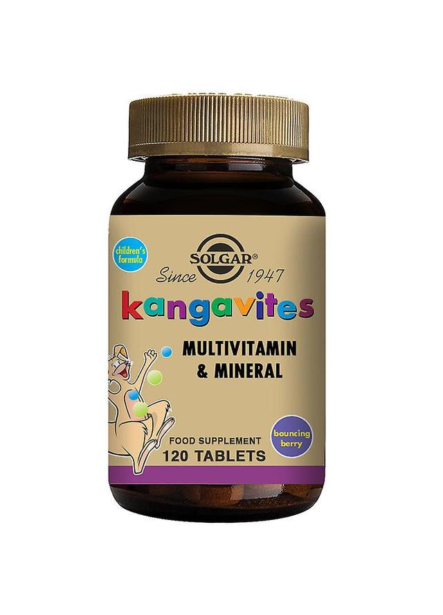 Solgar kangavites multivitamin & mineral bouncing berry (children's formula) 120's on Productcaster.