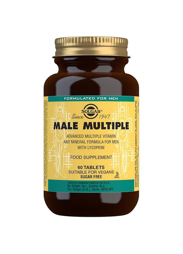 Solgar Male Multiple Tablets Pack of 60 on Productcaster.