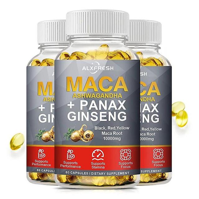 Organic Plant Root Extract Edible Capsules, Muscle Men's Health Food, Stamina Support Energy, Immune Enhancementhuamade Huamade 3X Bottle 120pcs on Productcaster.