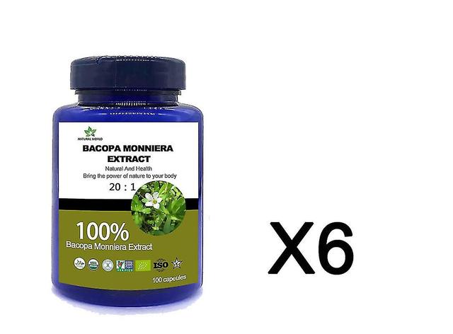 Bacopa Monniera Extract 20:1 100pcs/bottle 100% Bacopa Monniera Extract 6 bottle 100pcs on Productcaster.