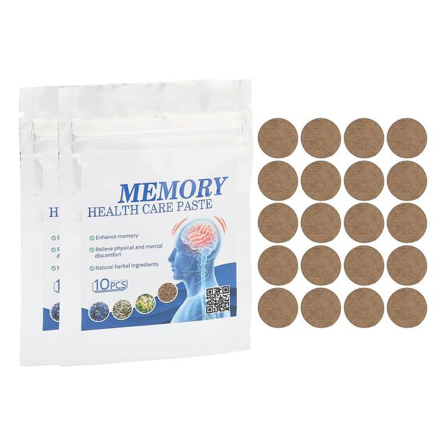 Memory Enhancement Patch - Verbeter Focus en Geheugen, Zelfklevende Oplossing voor Geheugenverlies (20st) on Productcaster.