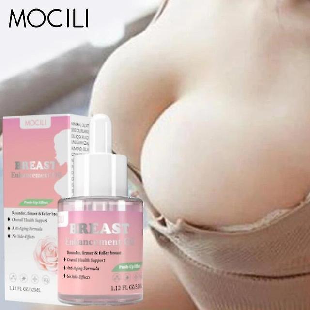 Breast Enhancement Oil Collagen Increases Bust Improves Sagging Tightens Lifts Massage Essence Plump Increase Elasticity 32ml - XC on Productcaster.