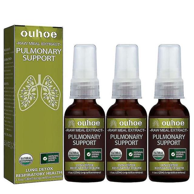 3pcs Herbal Lung Health - Lung Cleanse & Detox For Respiratory Support-A on Productcaster.