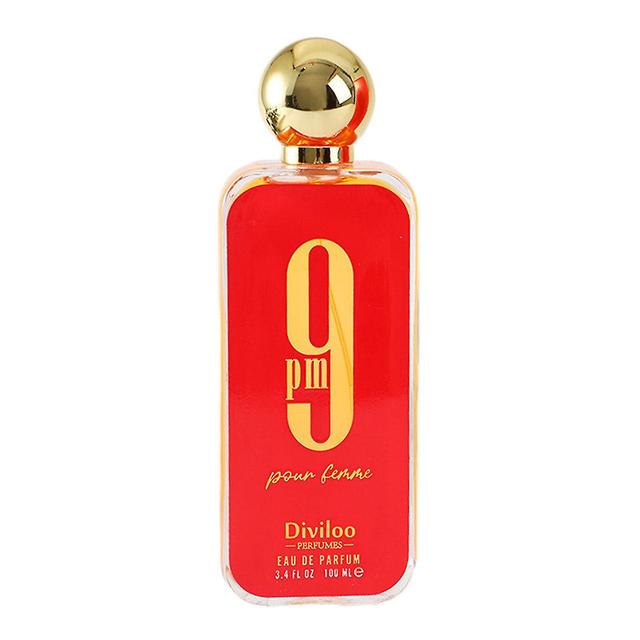 100ml Diviloo PM9 Eau de ParfumE Spray for Men Natural Light Fragrance Perfume for Daily Dating Red on Productcaster.