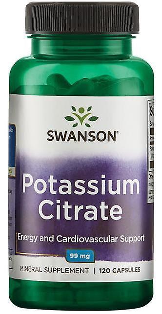 Swanson Potassium Citrate 99 mg 120 Capsule on Productcaster.