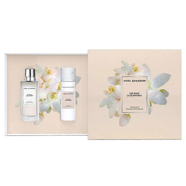 Angel schlesser les eaux d'un instant splendid orange blossom eau de toilette spray 100ml set 2 pieces on Productcaster.