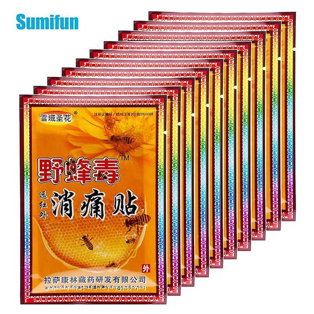 Coscelia 56pcs Precious Herbal Extract Medical Plaster Self Heating Chinese Orthopedic Backache Pain Relief Joint Pain Killer Patch D6258 on Productcaster.