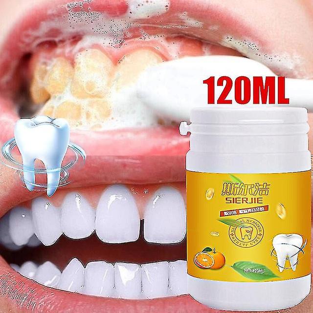 Organic Active Organic Cleansing Powder Pasta Organic Tooth Powder Tartar Dental Plaque Daily Use Remove Coffee Knot 120ml on Productcaster.