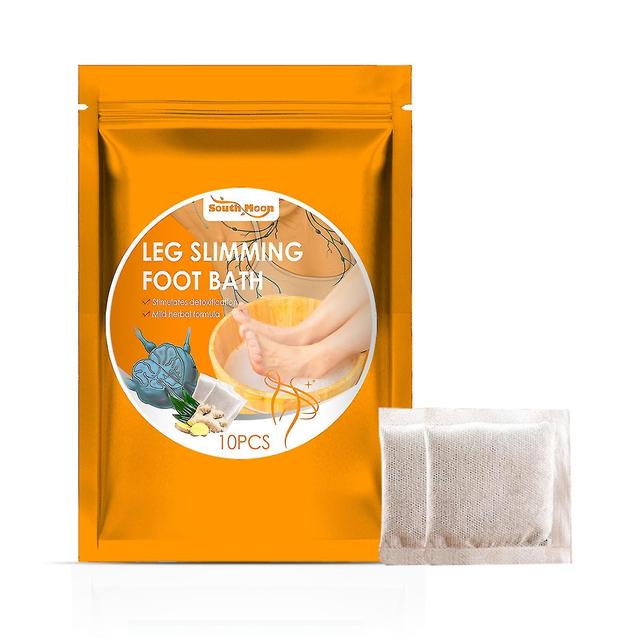 Ginger Lymphatic Foot Bath Bag Cleansing Soak Detox Perspiration Bag For Leg Slimming Relax Muscle on Productcaster.