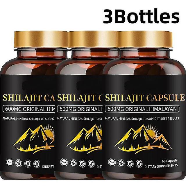 Himalayan Pure Shilajit 180 Capsules Naturally Occurring Fulvic Acid on Productcaster.