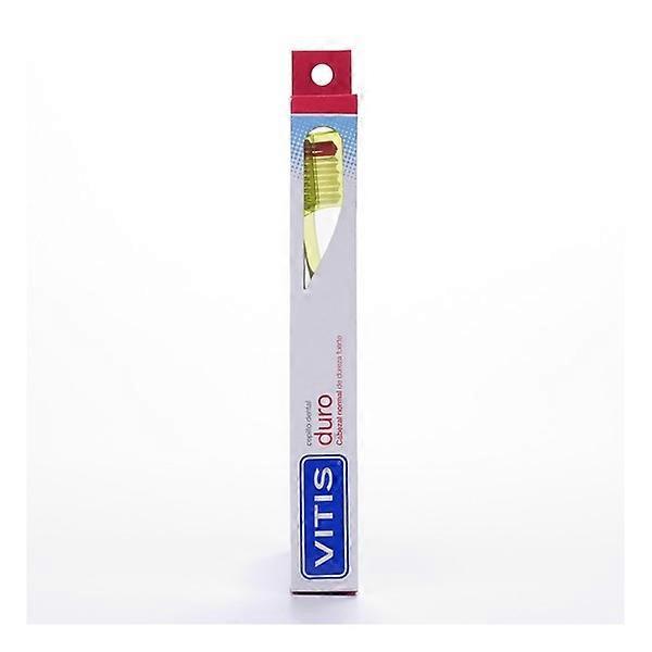 Vitis hard bristle toothbrush on Productcaster.