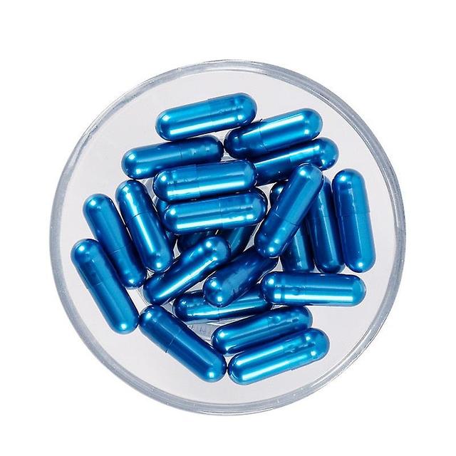 DeliaWinterfel Standard Colorful Empty Capsules Empty Gelatin Clear Blue A on Productcaster.