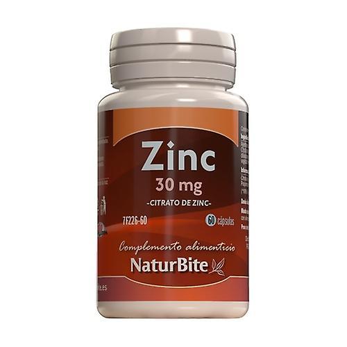 Naturbite Zinc citrate 30mg 60 tablets on Productcaster.