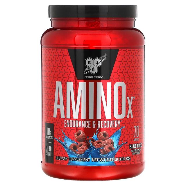 BSN, AminoX, Endurance & Recovery, Blue Raz, 2.24 lb (1.01 kg) on Productcaster.