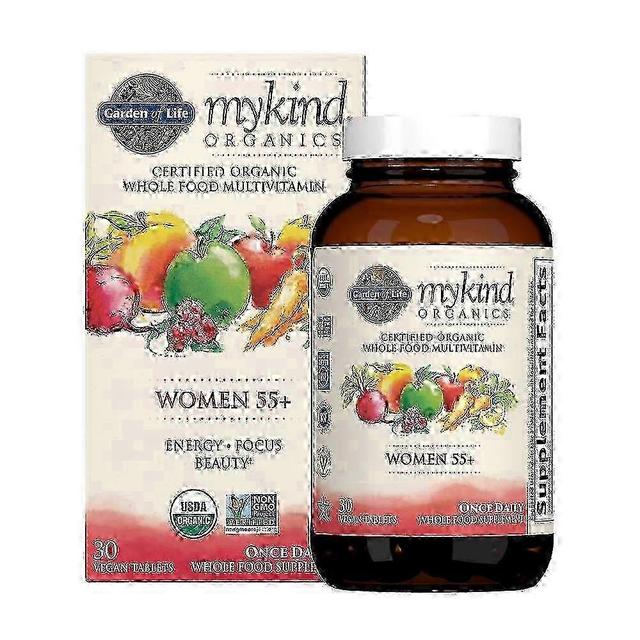 Garden of Life Záhrada života mykind organické ženy 55+ jeden denne multivitamínové tablety, 30 ea on Productcaster.