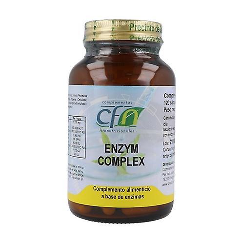 CFN Inflazym Enzym Complex 120 vegetable capsules on Productcaster.