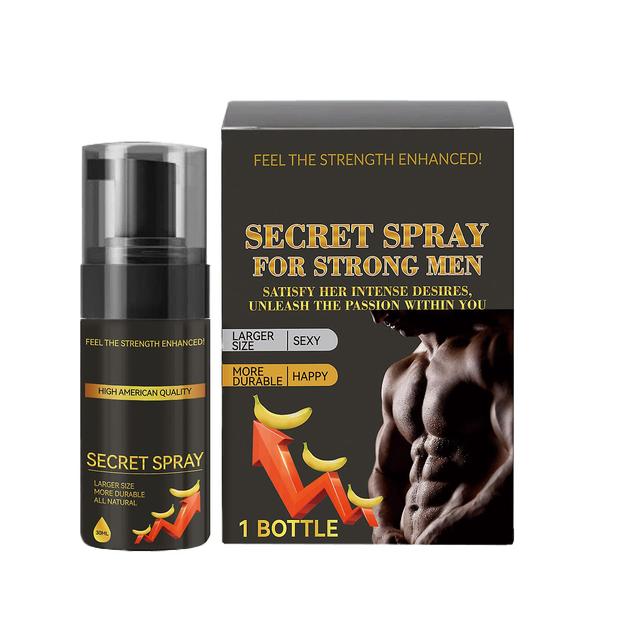 Spray secreto para el spray de tratamiento de los hombres, gotas naturales de fortalecimiento masculino que mejoran la dureza y la resistencia para... on Productcaster.