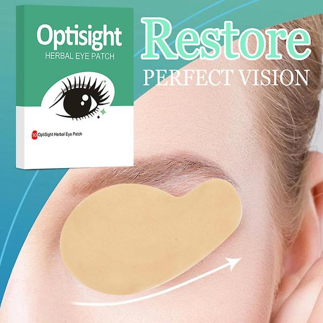 Realove 10Pcs / Box Eye Patch Prírodné priedušné rastlinné extrakty Palina Bylinná očná náplasť pre ženy on Productcaster.