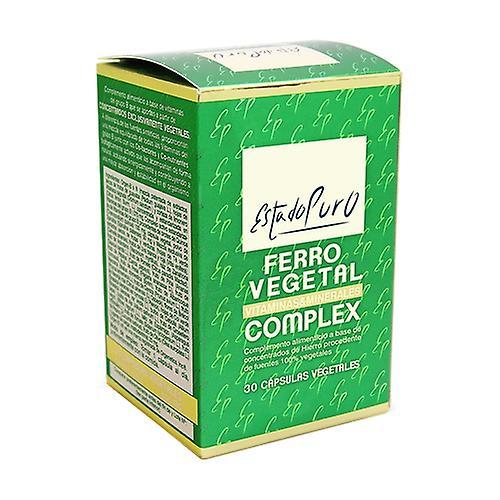 Estado Puro Ferro vegetable complex 30 vegetable capsules of 688mg on Productcaster.