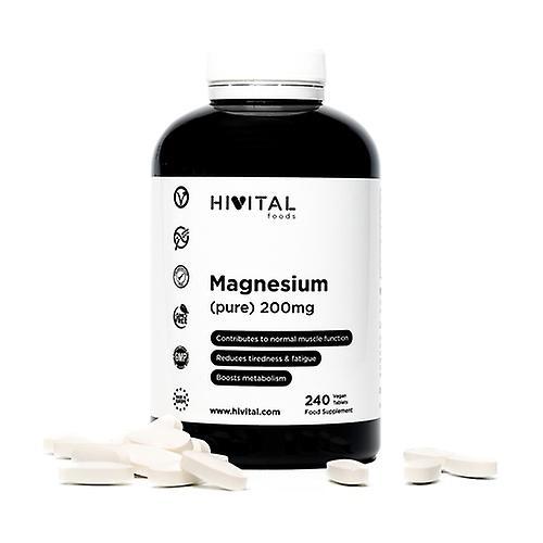 Hivital Pure magnesium 200 mg from Magnesium Citrate 240 tablets on Productcaster.