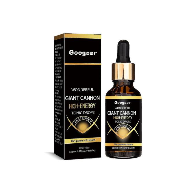 Giant Cannon High Energy Tonic Drops Men's Enhanced Drops 30ml 1pc on Productcaster.