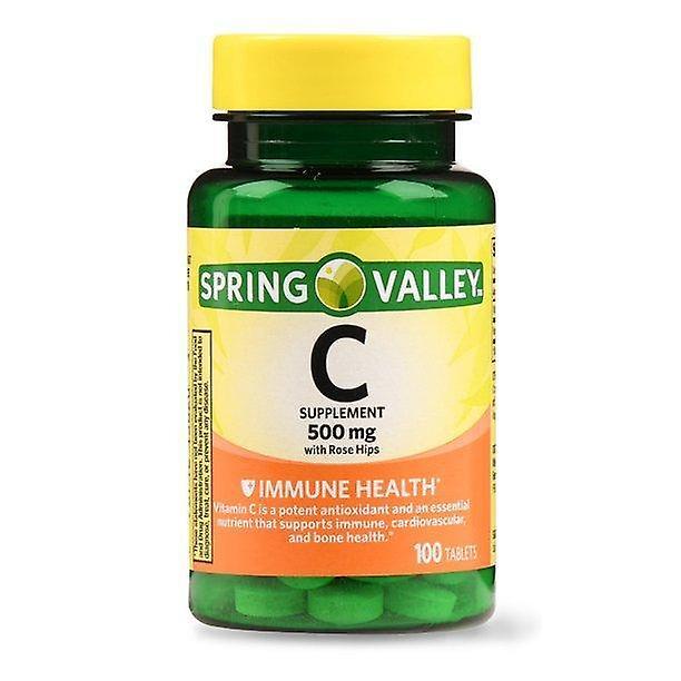 Spring Valley Jarné údolie vitamín C tablety, 500 mg, 100 ct on Productcaster.