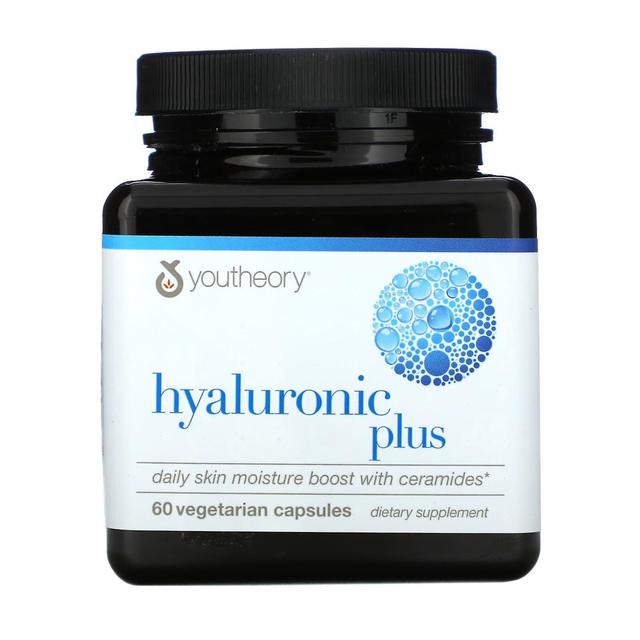 Youtheory, Hyaluronic Plus, 60 Vegetarian Capsules on Productcaster.