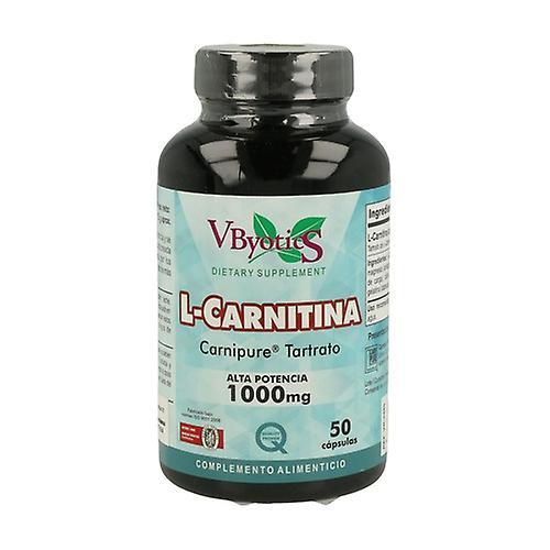 Vbyotics L-Carnitine Carnipure 30 capsules of 1000mg on Productcaster.